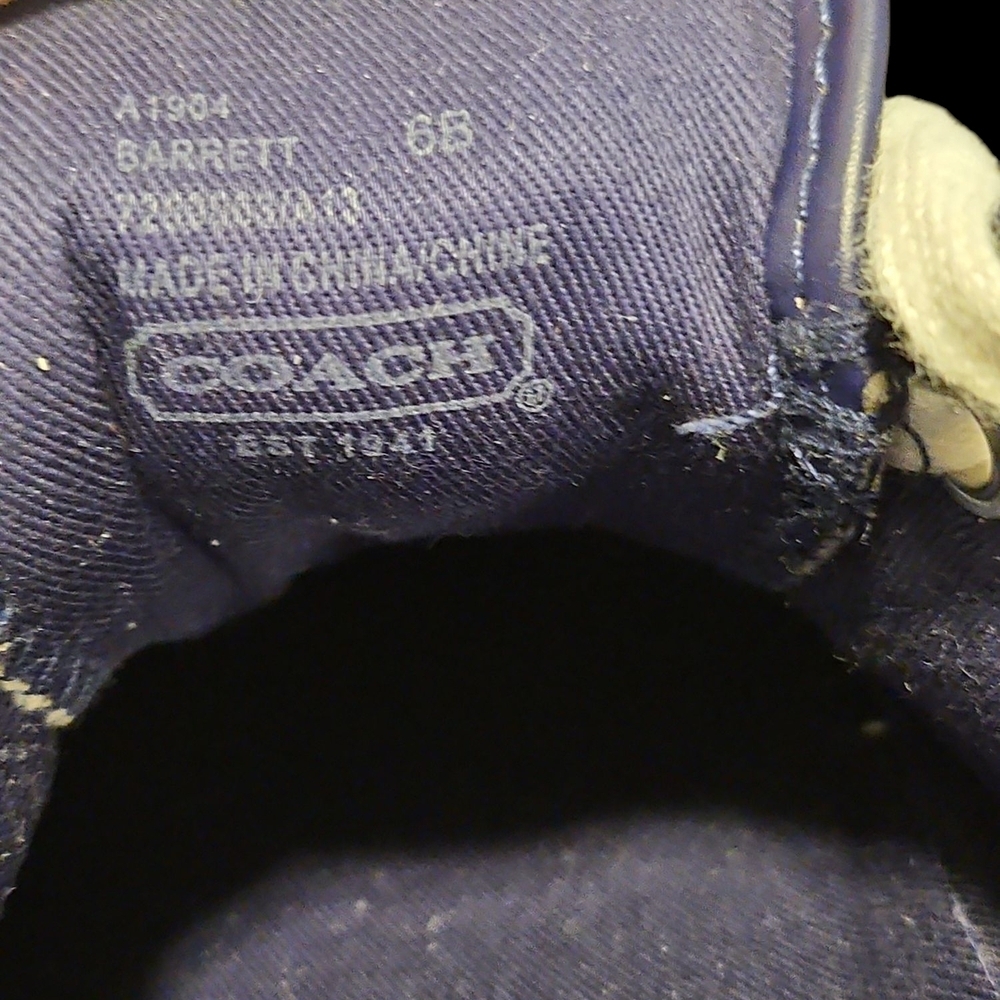 Coach Barrett Multi-Color Sneakers - Picture 7 of 7